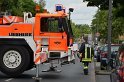 Unfall zwischen zwei KVB Bahnen Koeln Hoehenhaus Im Weidenbruch P226